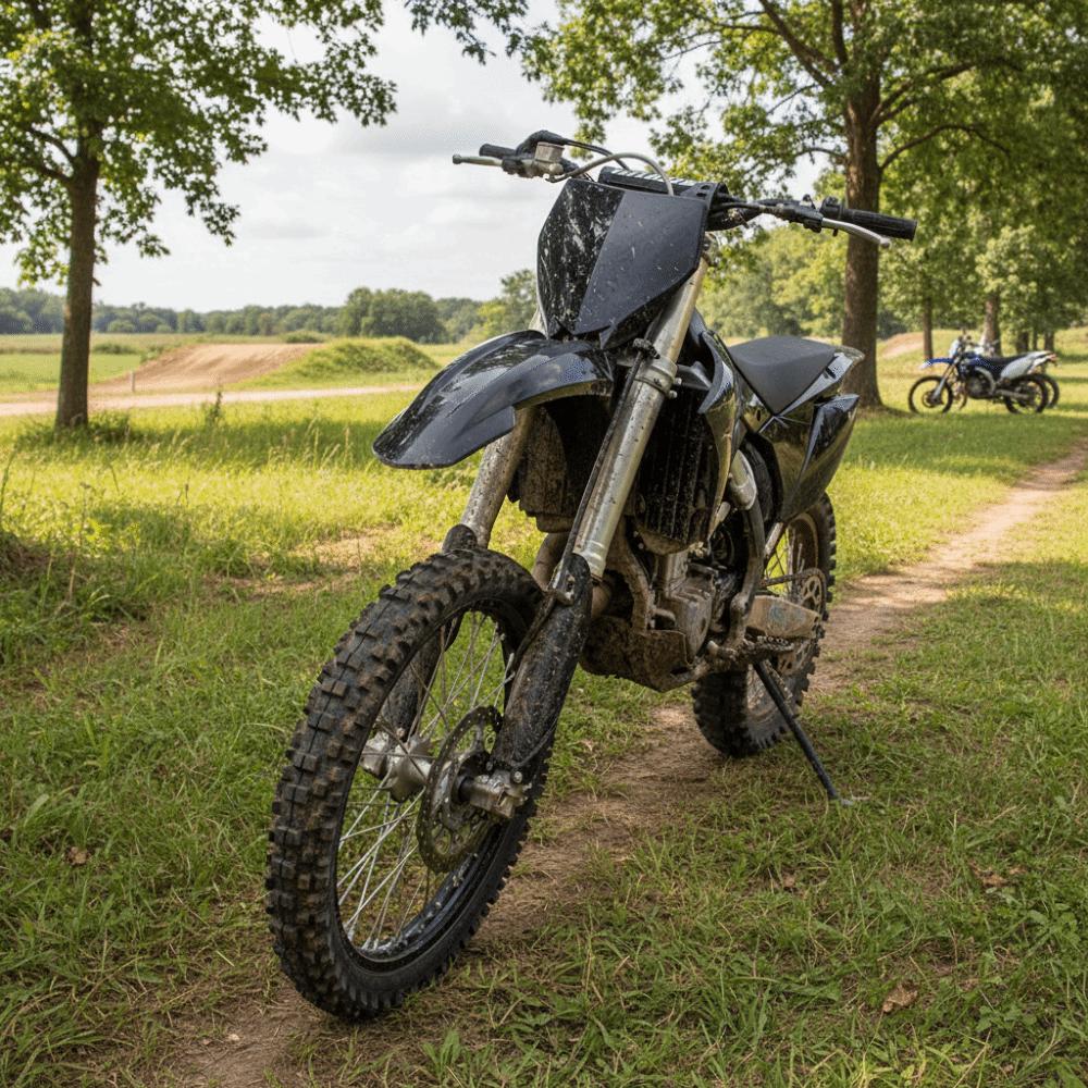 Plastic Material Front Fender Extended Length Tail Fender Mudguard Motorcycle Fender  Dirt Bike
