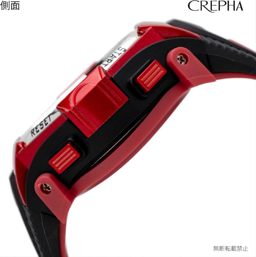 Klefer Digital Solar Urethane Men's Watch, Radio-Controlled, Powered, Strap, Black, F-61-467RD