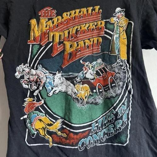 Концертный тур The Marshall Tucker Band Черная футболка Унисекс S-5XL горячий тренд Унисекс футболка S