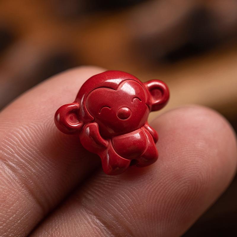 Roter Zinnober Tierkreis Cartoon DIY Zubehör