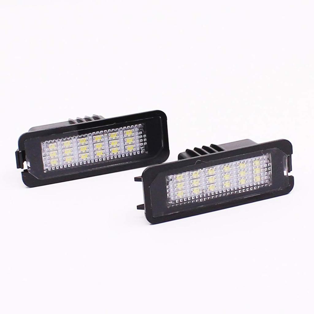 2pcs 24SMD LED License Plate Light Kit for Porsche Boxster, Cayman, Carrera, and Cayenne (987/997/958)