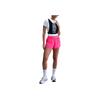 Nike Solid Color Side Slit Casual Shorts Women Shorts Bright-Pink FN2329-645