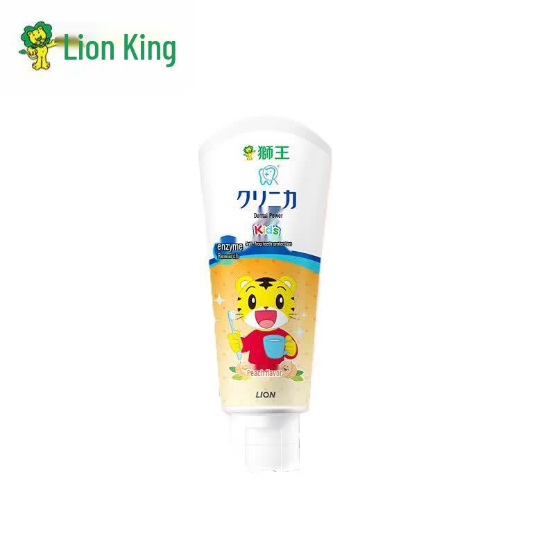 Lion Kodomo Kids Fluoride Toothpaste - Peach (60g)