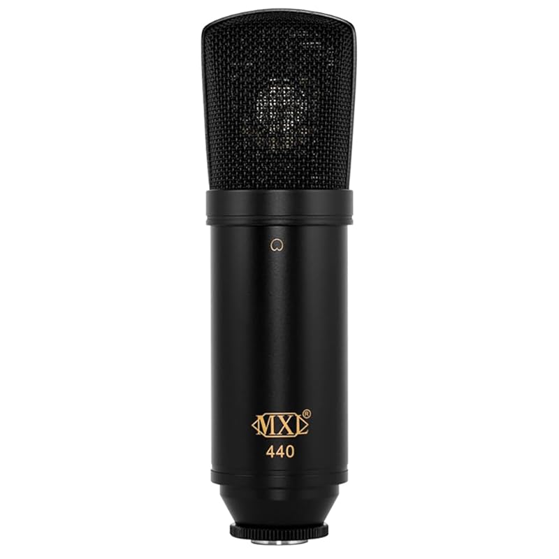 

MXL 440 Multipurpose Large-Diaphragm Studio Condenser Microphone by