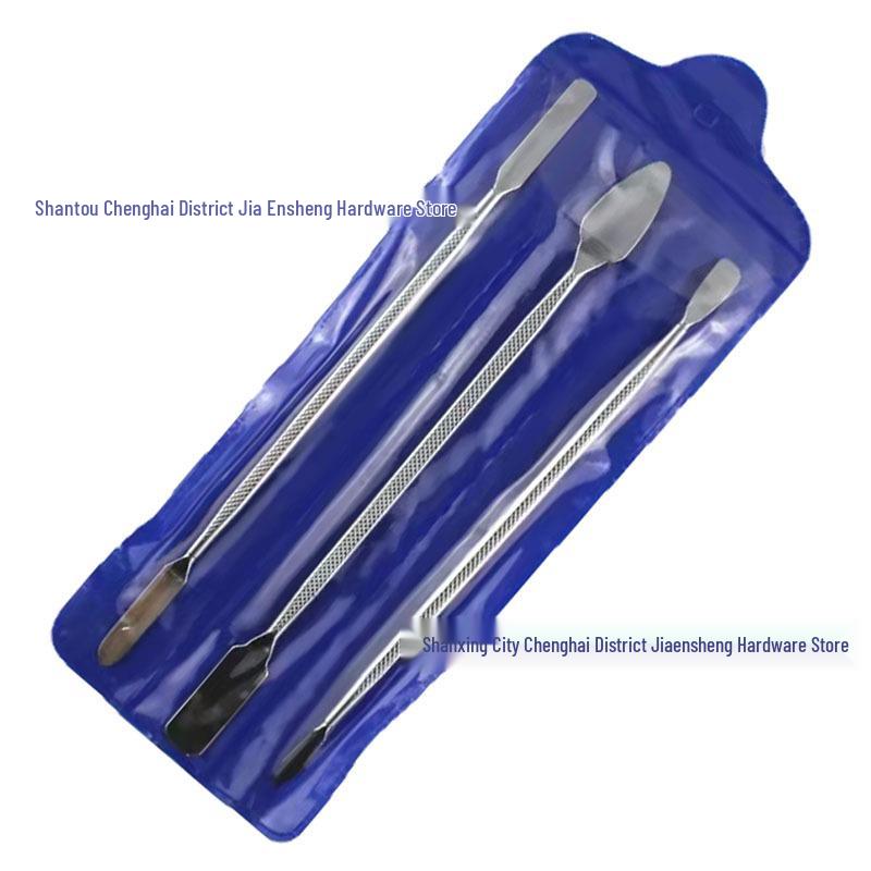 3-Piece Double-Ended Metal Pry Bar Set for Phone and Tablet Repair