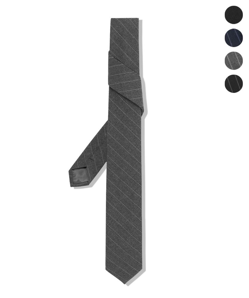 TRILLION Essential Slim Tie_4 Colors (Solid/Stripe)