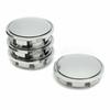 4Pcs Chrome Car Wheel Center Cap Tyre Rim Hub Caps Cover ABS 65mm (in 56mm)