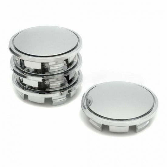 4Pcs Chrome Car Wheel Center Cap Tyre Rim Hub Caps Cover ABS 65mm (in 56mm)