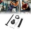 Weight Cable Pulley System Gym Weight Pulley System Fitness LAT Lift Pulley System DIY Home Gym Fitness Equipment