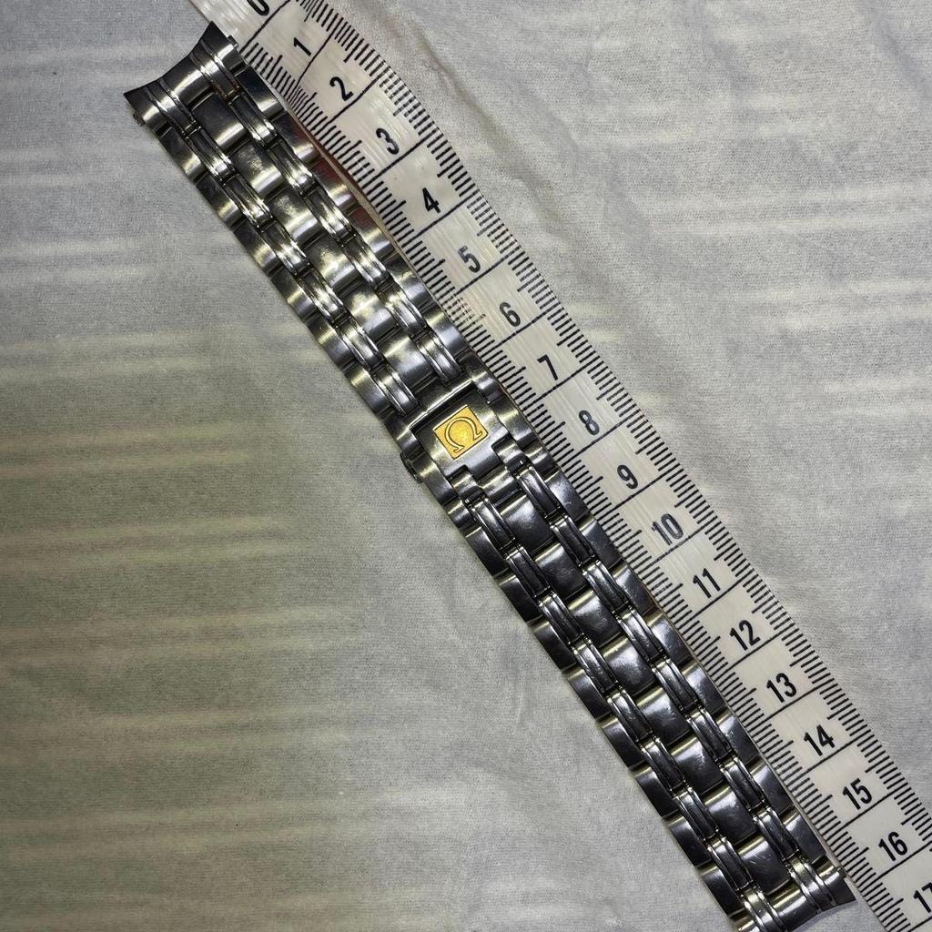 Used Omega watch Seamaster belt only silver
