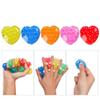 Heart Shaped Stress Relief Balls, Face Water Bead Toys, Sensory Balls For Kids Adults, Colorful Balls For Anxiety Relief,Classroom Prizes