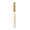 Wooden Rock Climbing Brush Ergonomic Handle Thick Boar Bristles Portable Indoor Outdoor Climbing Bouldering Brush Cleaning Tool