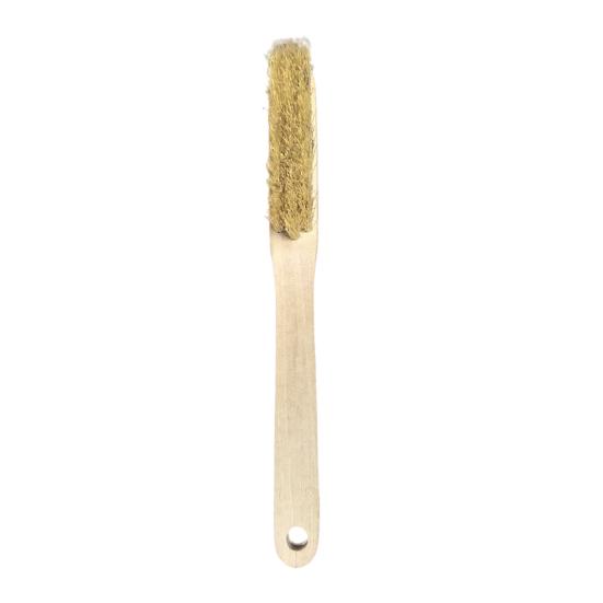 Wooden Rock Climbing Brush Ergonomic Handle Thick Boar Bristles Portable Indoor Outdoor Climbing Bouldering Brush Cleaning Tool