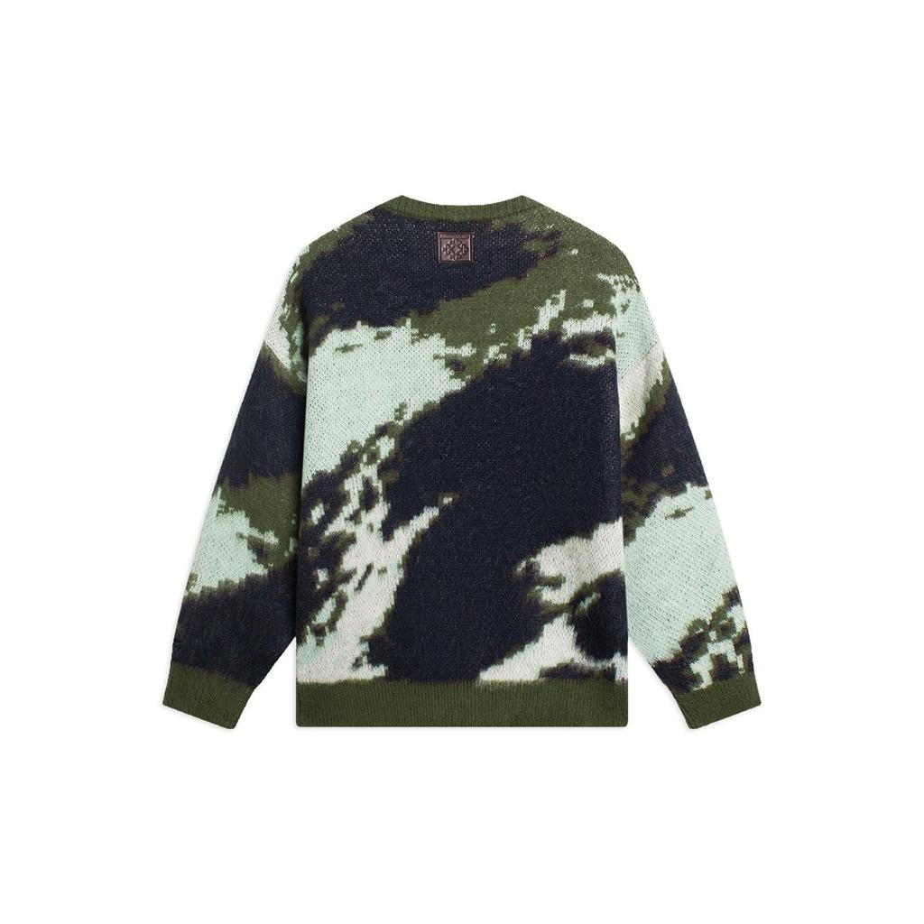 Li Ning CF Tracing Sweater Unisex Sea Pine Jacquard AMBS189-6