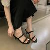Mode 2025 Luxus Sommer Damen Hausschuhe Mode Elegant Offene Zehen Schmetterlingsknoten Pantoletten Schuhe Damen Outdoor Hoher Absatz Sandalen