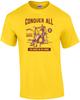 Conquer All Go Hard Or Go Home Work Out T-Shirt