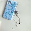 Ocean Style Jellyfish Phone Charm Crystal Star Mobile Phone Chain Y2K Phone Lanyard  Girl Woman