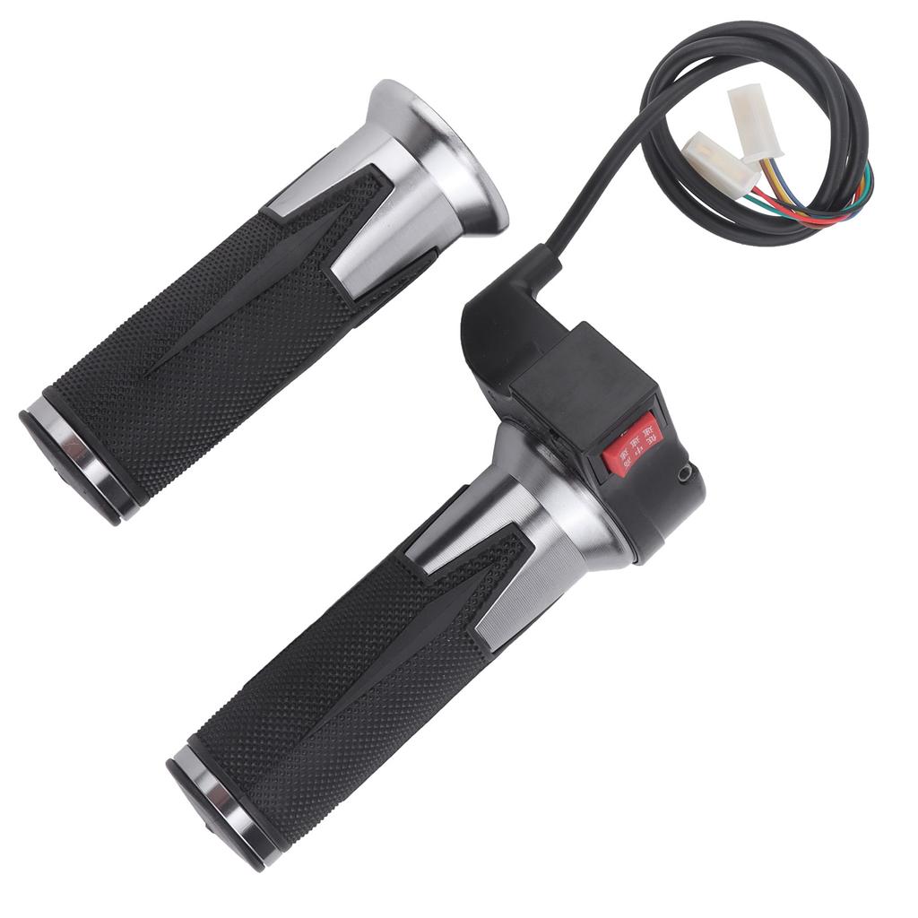 1 Pair Handlebar Throttle Grip 3 Speed Control Universal Throttle Handle for Electric Bikes