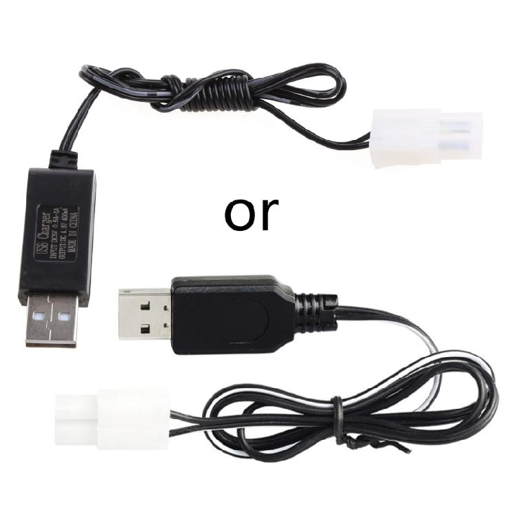 

Зарядные устройства USB для аккумуляторов NiMh/NiCd 4,8 В 200 мА с разъемом KET-2P и USB-кабелем 1 чёрный