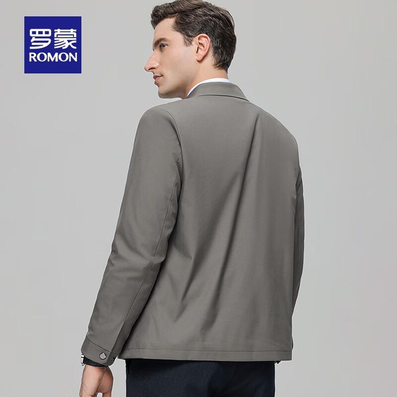 ROMON Men's Business Casual Lapel Jacket