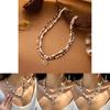 Summer Beach Boho Shell Pendant Necklace With Wooden Beads For Womens Fashion