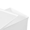 With Lids Storage Bins Stackable Multifunction Storage Container White Large Capacity Plastic Storage Bins Household