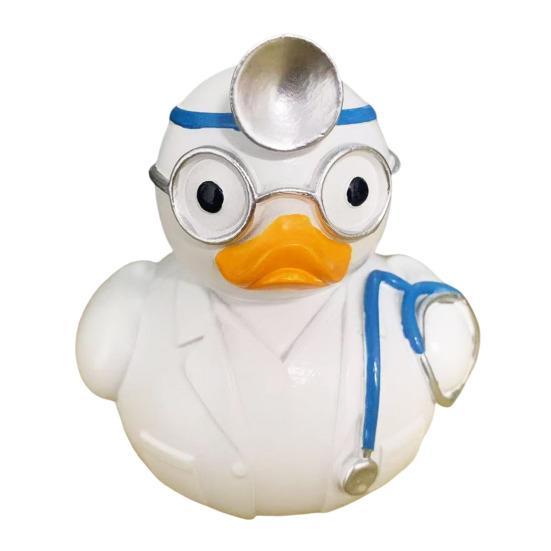 Chef Duck Figurine Resin Doctor Duck Ornament Colorful Firefighter Detective Duck Statue for Living Room Bedroom Shelf Decoration