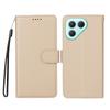 For TECNO Pova 7 Pro 5G Case RFID Blocking 3 Card Slots PU Leather Phone Cover with Wrist Strap