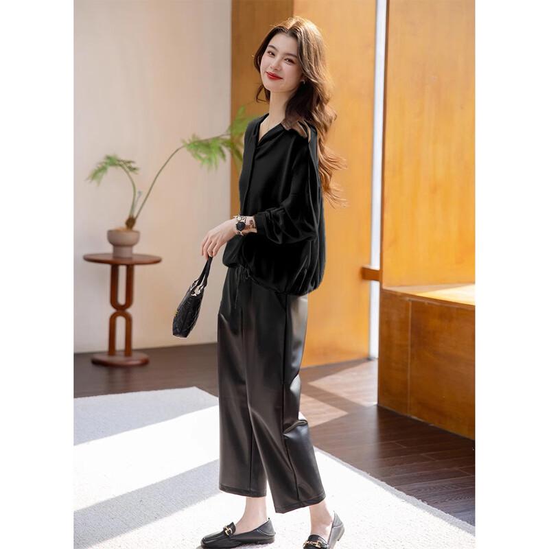 Mokana Women's Casual Hooded Long Sleeve Knit Top