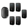 Kajia Si Wireless Self-Powered Doorbell: Long-Range, Battery-Free, Waterproof Smart Home Caller.