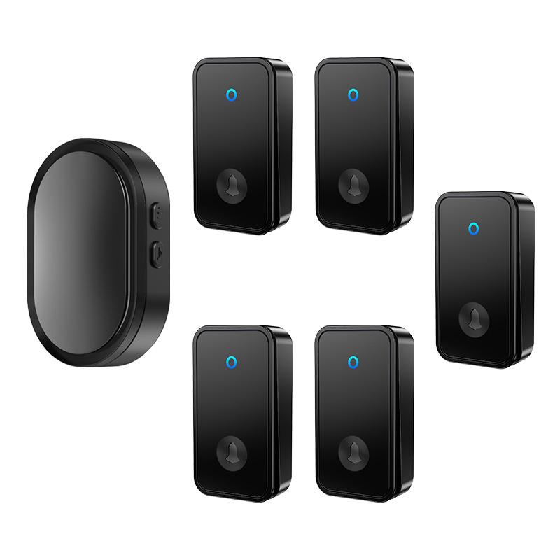 Kajia Si Wireless Self-Powered Doorbell: Long-Range, Battery-Free, Waterproof Smart Home Caller.