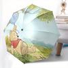 Ombrello Automatico Apri e Chiudi Winnie-the-Pooh, Tigro, Ombrello da Viaggio Compatto, Leggero e Portatile, Adatto per Spiaggia, Pendolarismo