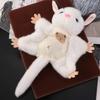 Cartoon Animal Honeybag Flying Spur Doll Stuffed Bat Mouse Plush Keychain  Girl
