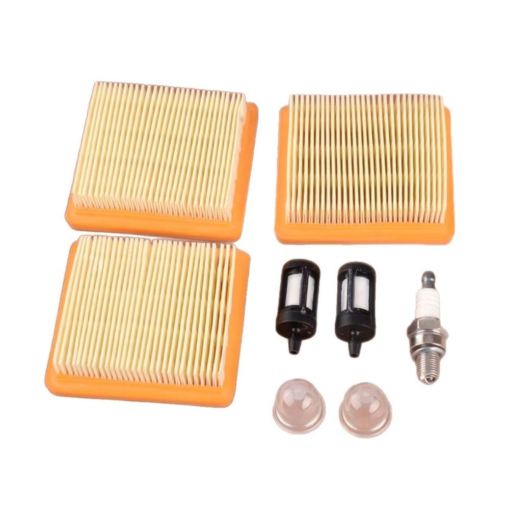 Replacement Air Fuel Filter Kit Compatible With FS91 FS91R KM91R FS89 FS131 FC96 Air Filter Tank Filter Replacement Set