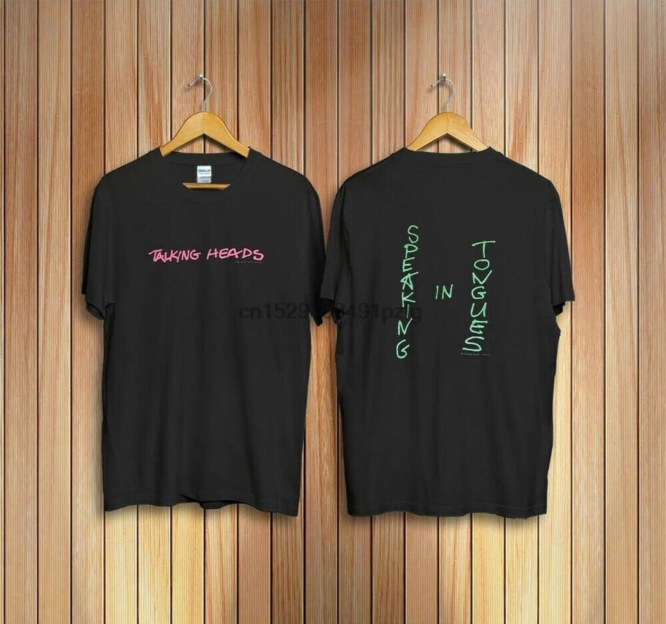Vintage 1983 TALKING HEADS nyc 1980s punk rock concert tour New TShirt XXXXL