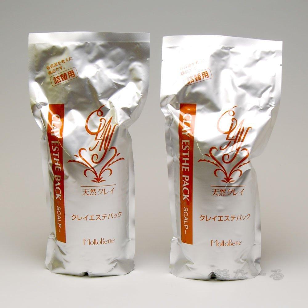 

MoltoBene Clay Esthe Pack 500g Refill x 2 Set