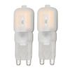 2 szt. Żarówki LED G9 Profesjonalne 14LED Wysoka Jasność 270lm Ściemnialne Zamienne Żarówki 3W 220V