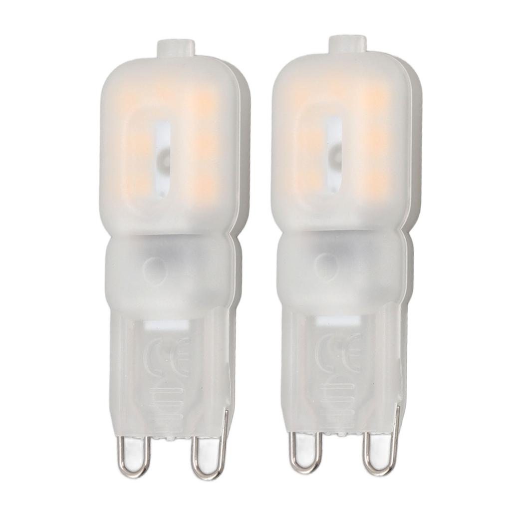 2pcs G9 LED Bulbs Professional 14LEDs High Brightness 270lm Dimmable Replacement Light Bulbs 3W 220V