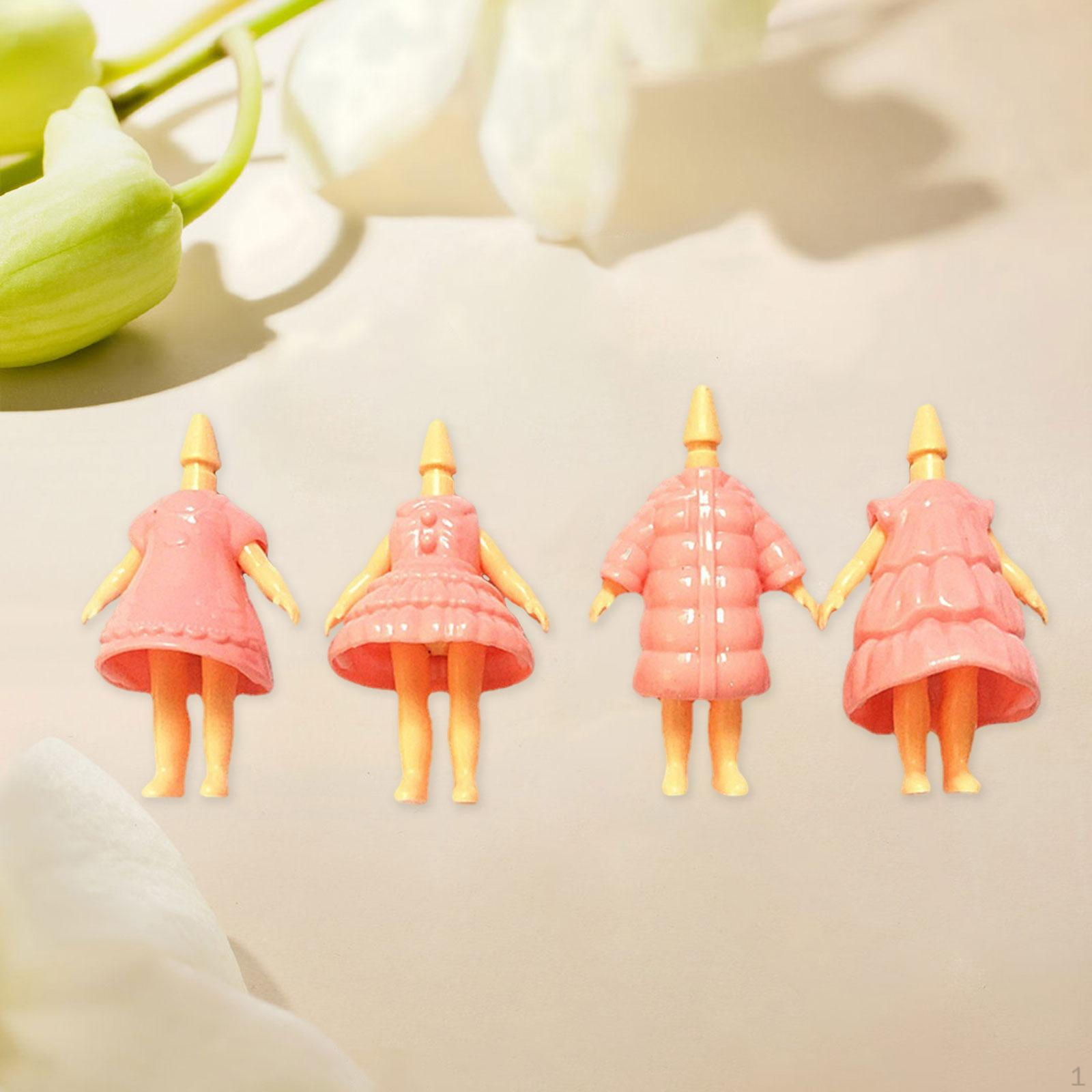 Набор из 4 предметов одежды для кукол-мини - Аксессуары для девочек