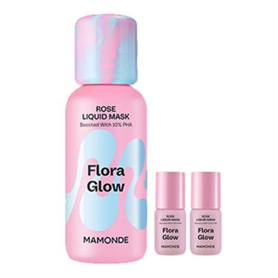 Flora Glow Rose Liquid Mask, 110ml, 1 Piece