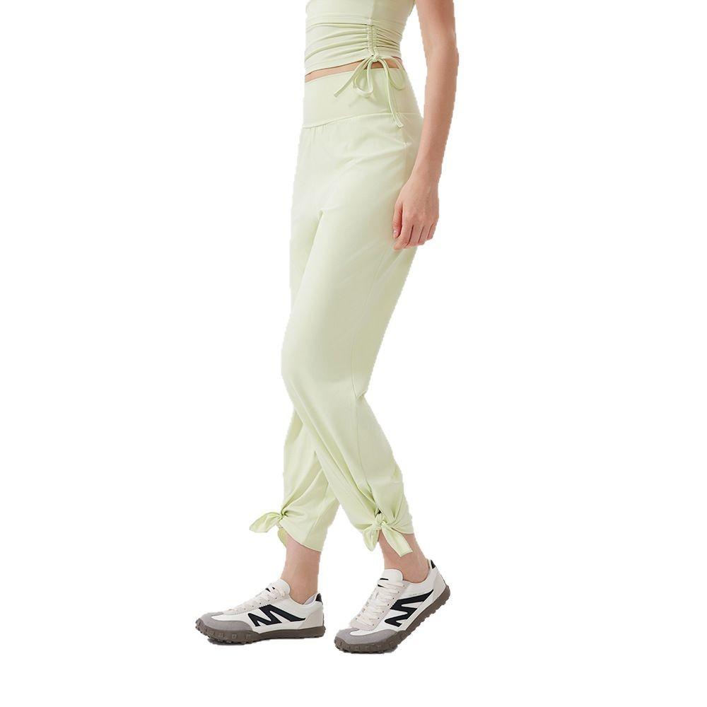 Sweatpants New High-waisted Belly Leggings Sports Loose Straight-leg Pants Women's Quick-drying Running Fitness Pants Yoga Pants