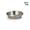 1Pcs 304 Stainless Steel Sauce Dishes Sushi Dipping Seasoning Tray Round Sauce Plate
