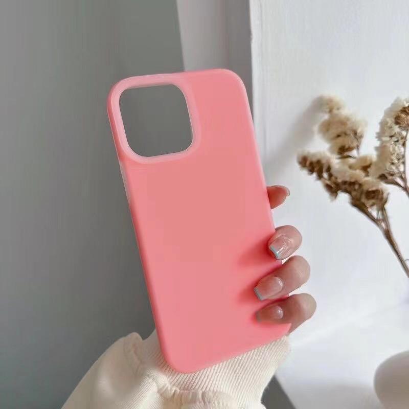 Fashion Jelly Phone Case For Iphone 14 13 12 Pro Max 3d Side Keys Higher Camera Convex Fluorescent Color Shockproof Cover