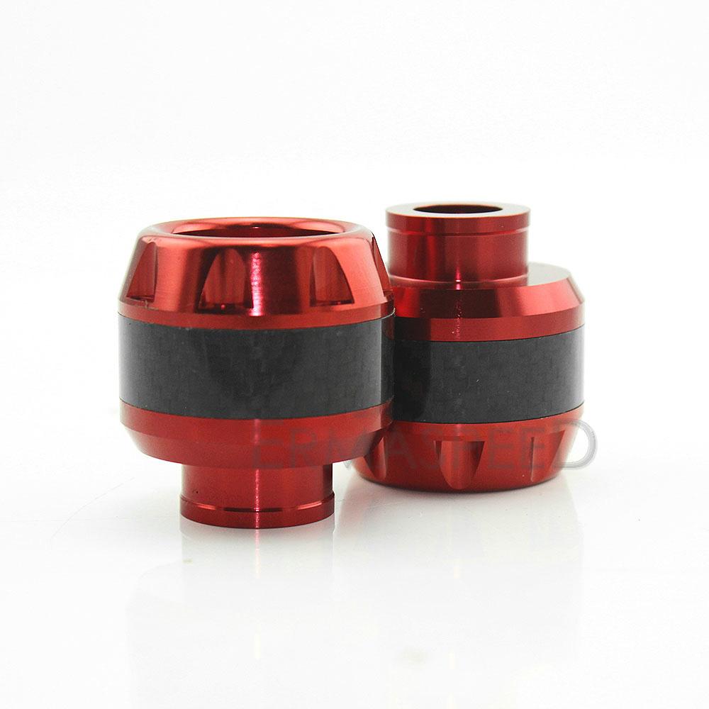 Pár Univerzální nárazová podložka na motocykl CNC hliníková ochrana proti pádu Motocyklový rám Slider pro motocyklový sport