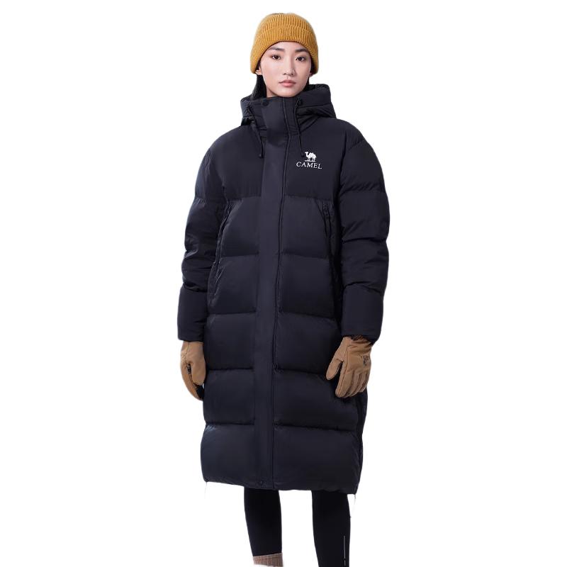 

Camel Unisex Mid-Length Three-Proof Puffer Down Jacket XL