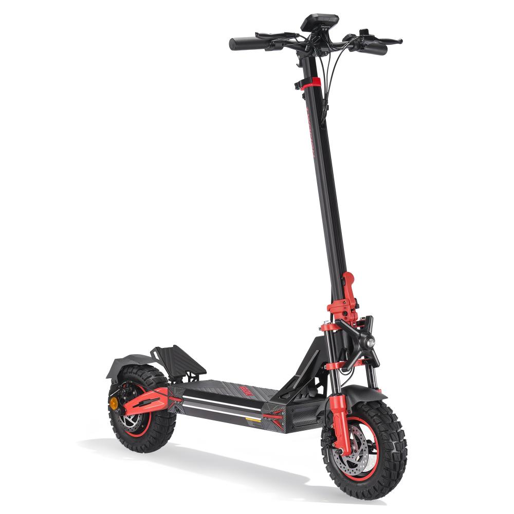 TWOFISH V4Max Offroad Elektro-Scooter 55 km/h Höchstgeschwindigkeit 75KM Maximale Reichweite 800W Motor 52V23AH Batterie 11 Zoll Reifen E-Scooter