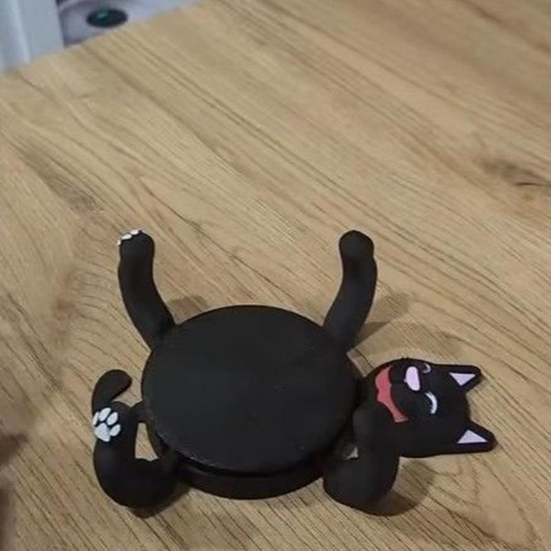 3D Print Funny Cat Coasters Creative Insulated Coaster Ornament Stress Relieve Mug Base Decoration Party Favors Birthday Gifts