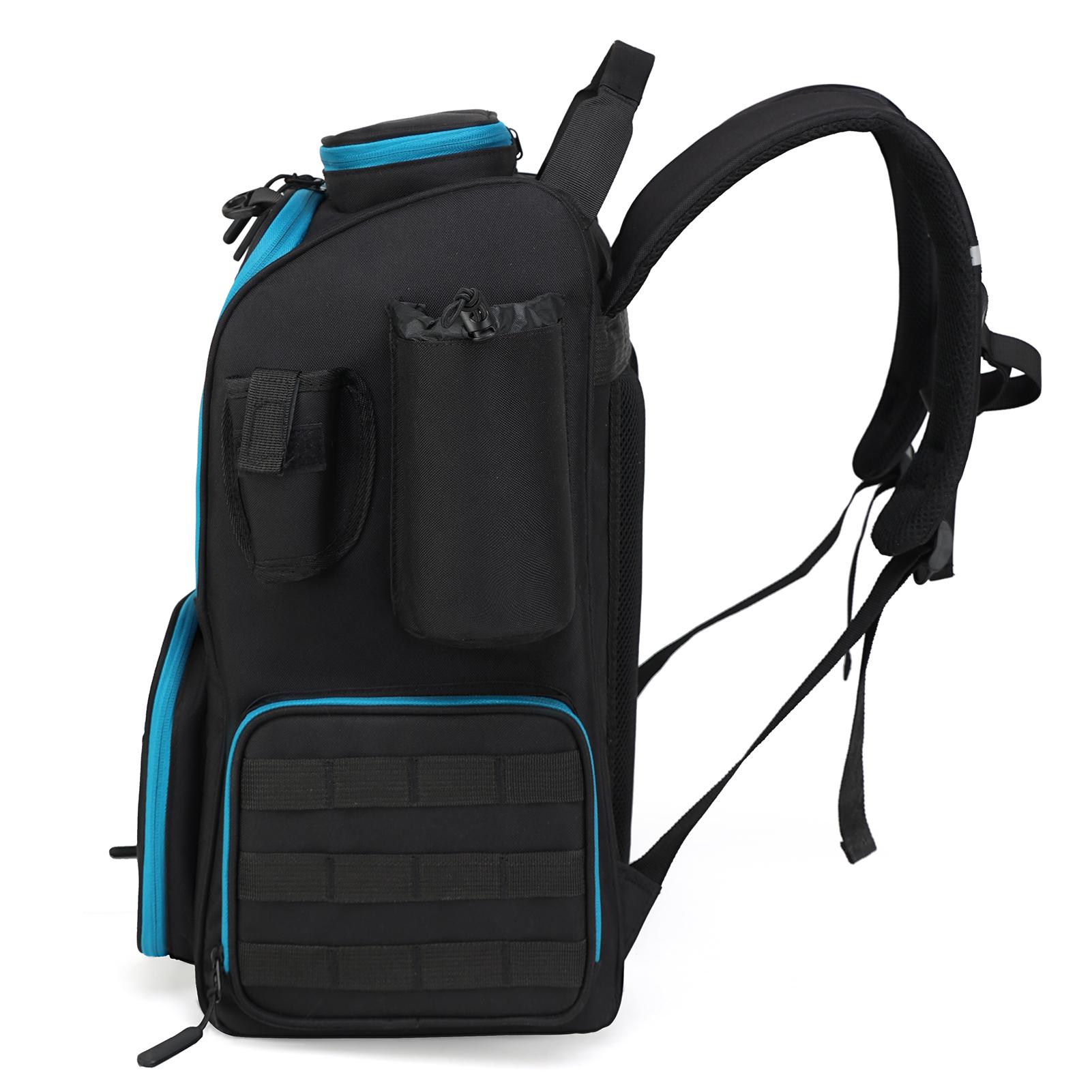 Borsa da Pesca a Tre Strati 130cm/150cm, Custodia Portatile Pieghevole per Canne da Pesca, Mulinelli e Attrezzatura, Borsa da Viaggio