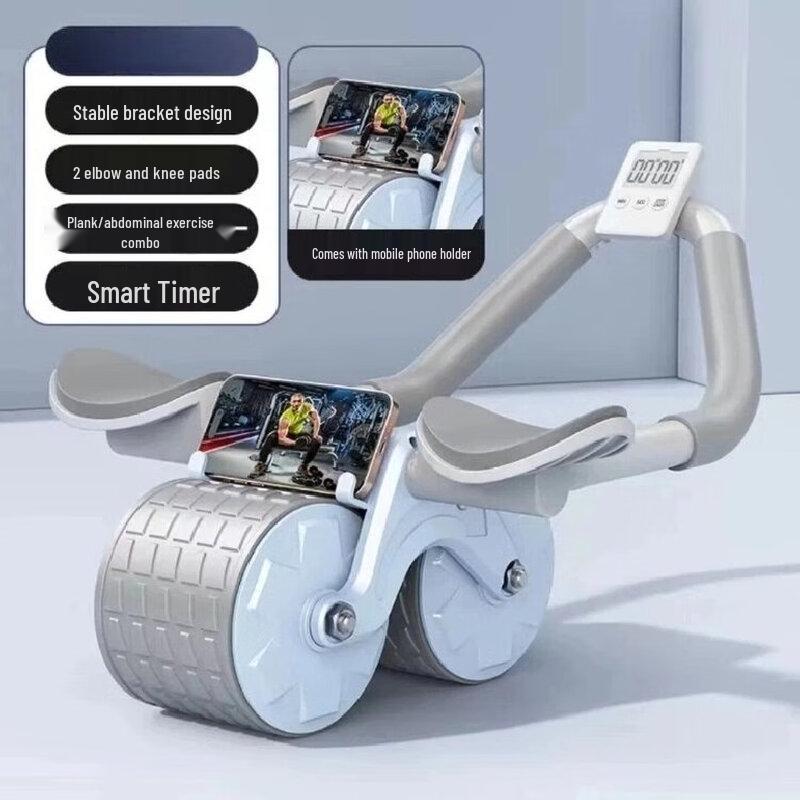 Yuanzu Automatic Rebound Double-Wheel Elbow Support Ab Roller