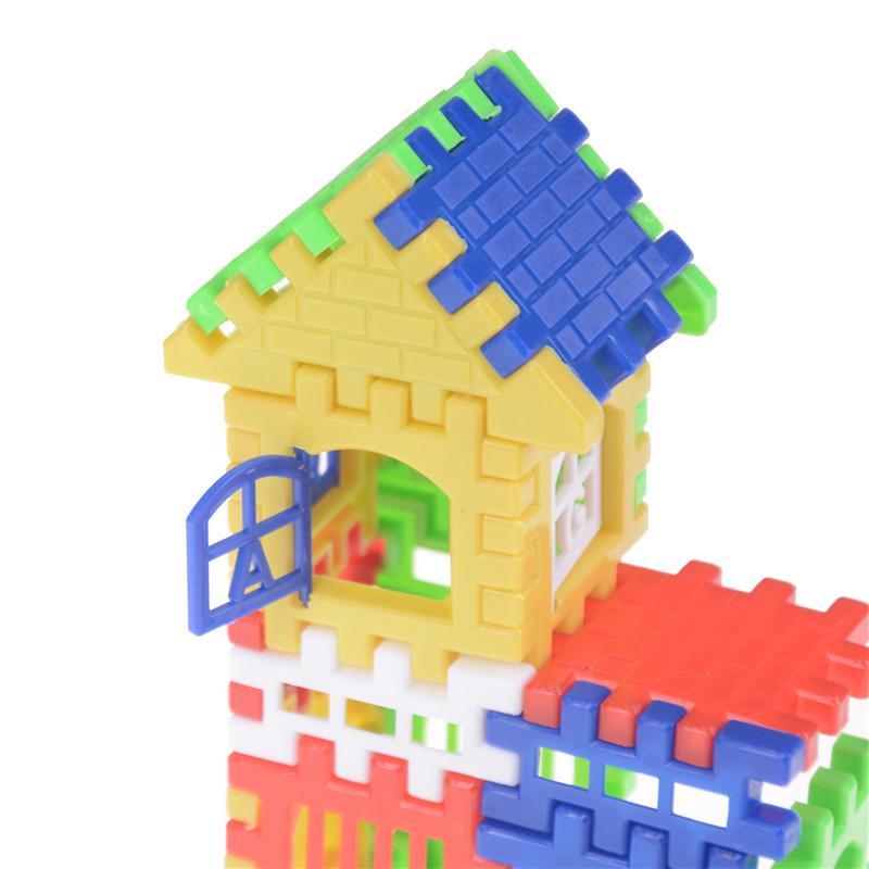 casas de bloques de juguetes